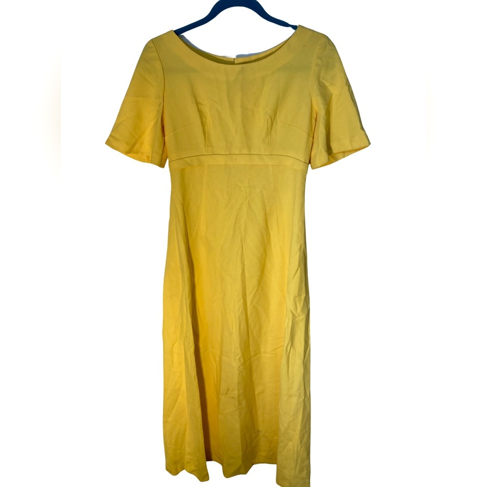 Vintage Yellow Maxi dress